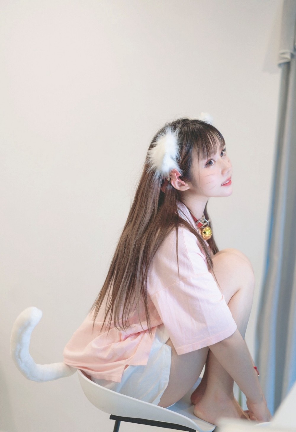 可爱少女cos猫女娇软萌图片 优美图片