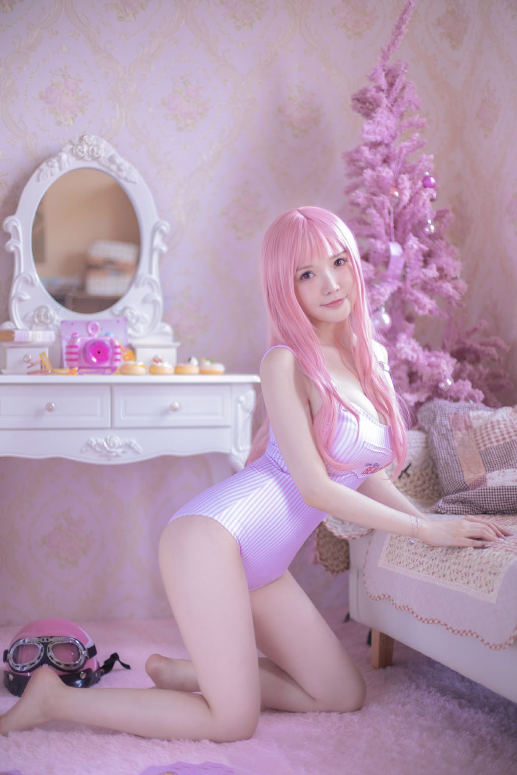 粉嫩红发性感图片 性感美女