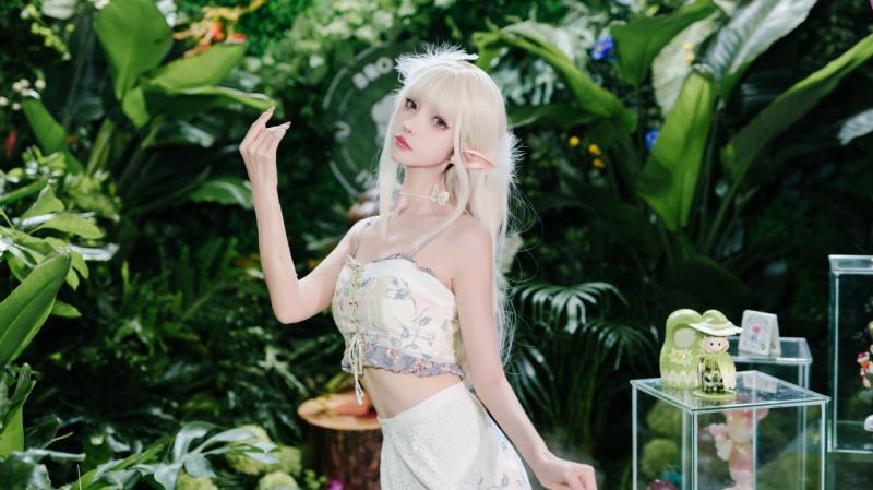 森林 精灵 美女 兽耳